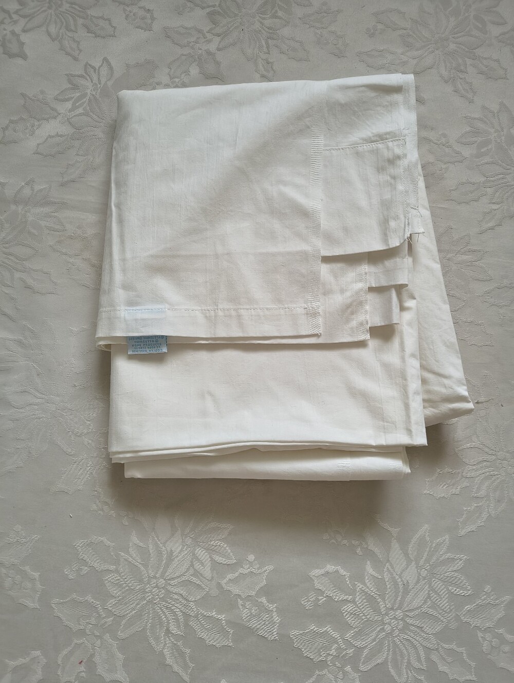 Wamsutta Vintage Superpercale No Iron Combed Cotton Flat Sheet
